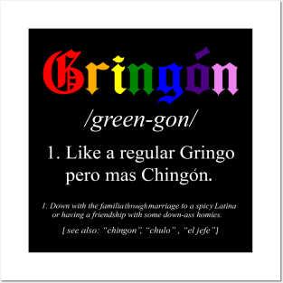 gringon Definition Like a regular Gringo funny Posters and Art